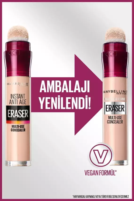 Maybelline New York Instant Anti Age Eraser Kapatıcı - 00 Ivory 6.8 Ml - 7
