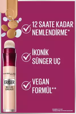 Maybelline New York Instant Anti Age Eraser Kapatıcı - 00 Ivory 6.8 Ml - 8