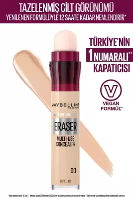 Maybelline New York Instant Anti Age Eraser Kapatıcı - 00 Ivory 6.8 Ml - 1