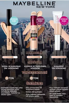 Maybelline New York Instant Anti Age Eraser Kapatıcı - 01 Light Concealer 6.8 Ml - 13