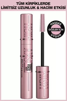 Maybelline New York Lash Sensational Maskara Sky High - Siyah - 1