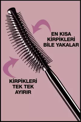 Maybelline New York Lash Sensational Yelpaze Etkili Maskara Ekstra Siyah - 3