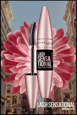 Maybelline New York Lash Sensational Yelpaze Etkili Maskara Ekstra Siyah - 9