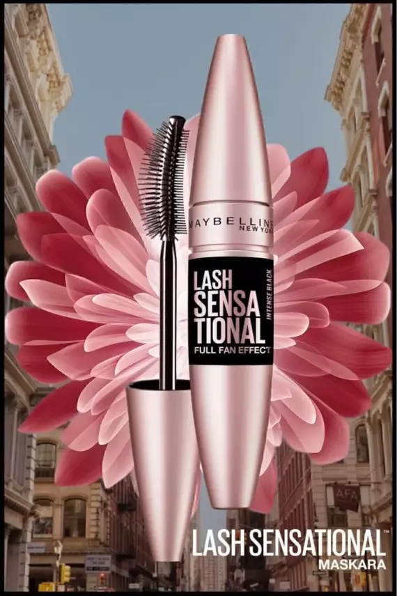 Maybelline New York Lash Sensational Yelpaze Etkili Maskara Ekstra Siyah - 9