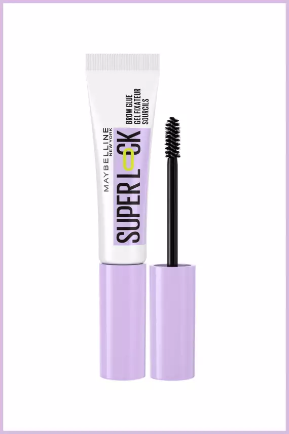 Maybelline New York Super Lock Brow Glue Kaş Sabitleyici Maskara - Şeffaf - 5