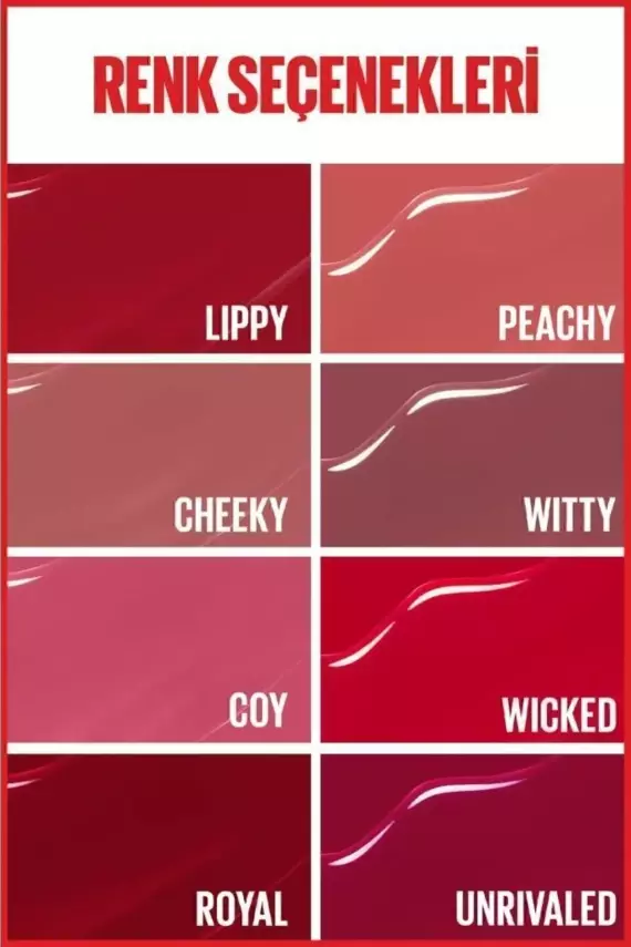 Maybelline New York Super Stay Vinyl Ink Uzun Süre Kalıcı Şeftali Tonlu Likit Parlak Ruj - 15 Peachy - 7