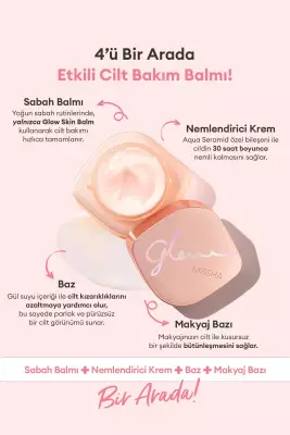 Missha Glow Skin Balm Makyaj Bazı (Nem & Baz & Işıltı & Parlak Görünüm) 50 ml - 2
