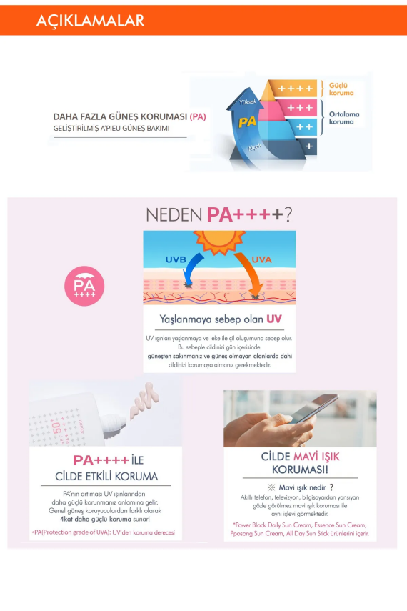 Missha Ton Eşitleyici Aydınlatıcı Güneş Kremi 50ml A'PIEU Power Block Tone Up Base Pink SPF50+/PA+++ - 4