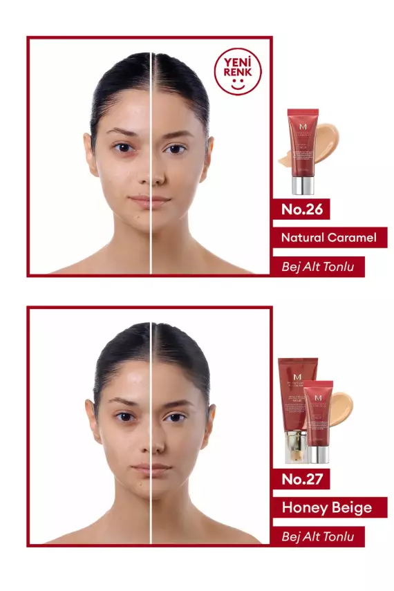 Missha Yoğun Kapatıcılık Sunan BB Krem M Perfect Cover BB Cream Ex No: 13 - 20 ML - 7