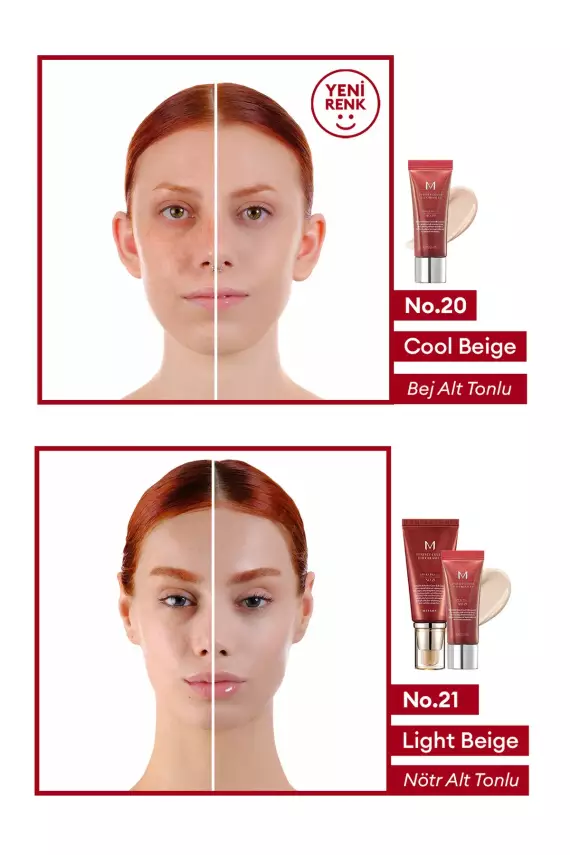 Missha Yoğun Kapatıcılık Sunan BB Krem M Perfect Cover BB Cream Ex No: 23 - 20 ML - 4