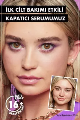 NYX Professional Makeup Bare With Me Serum Kapatıcı, Serum 01 Fair Concealer - 4