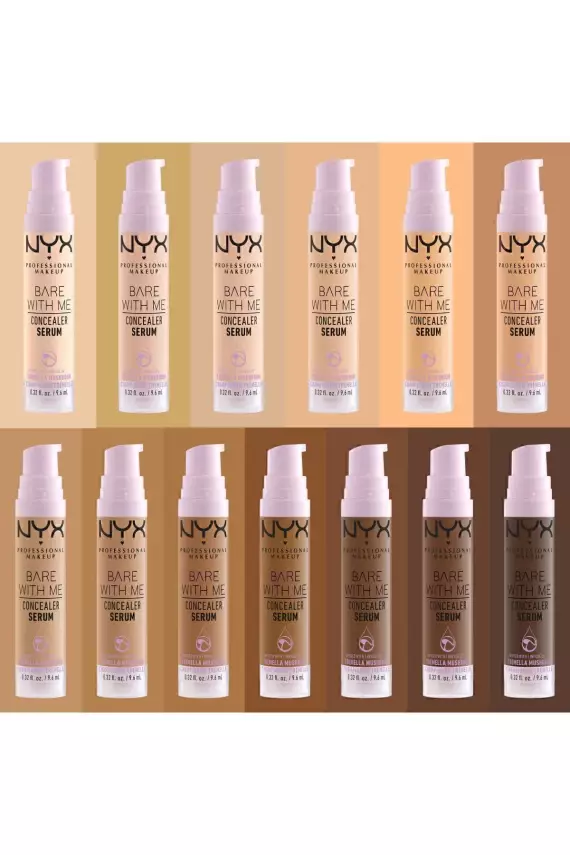 NYX Professional Makeup Bare With Me Serum Kapatıcı, Serum 03 Vanilla Concealer - 8