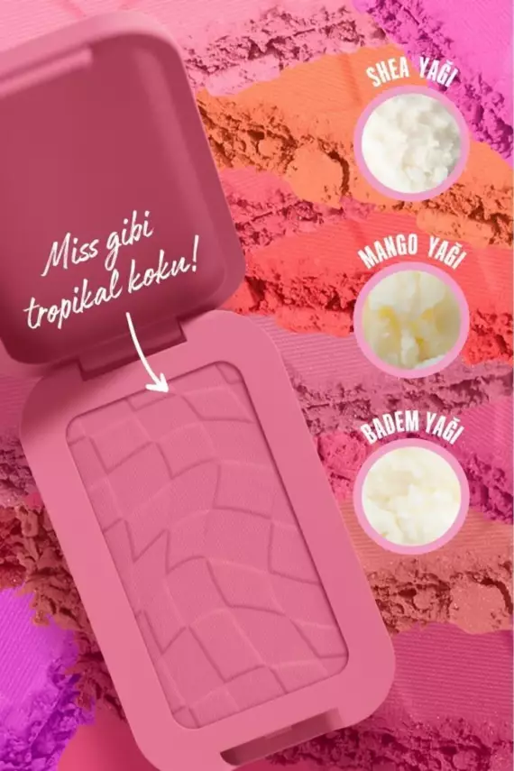 NYX Professional Makeup Buttermelt Blush Kremsi Pembe Pudra Allık - 08 Getting Butta - 3