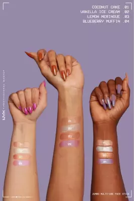 NYX Professional Makeup Jumbo Face Stick | Çok Amaçlı Stick Aydınlatıcı - Vanilla Ice Cream - 4