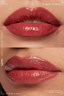 NYX Professional Makeup LIP I.V. Vitamin İçeren Parlatıcı + Tint - 08 Drippin' In Rose - 2