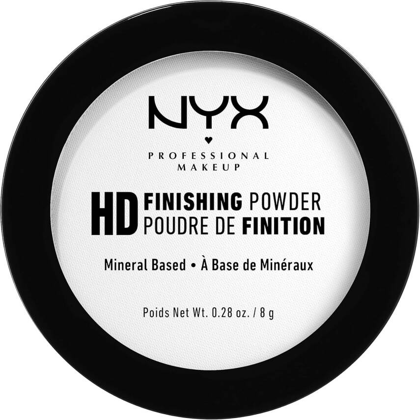 NYX Professional Makeup Mini Pudra High Definition Finishing Powder Mini Transparan Toz Pudra 2.8 Gr - TRANSLUCENT - 4