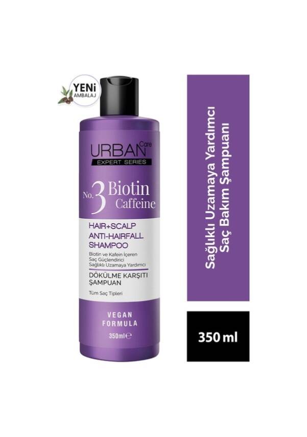 Urban Care No.3 Biotin Caffeine Dökülme Karşıtı Şampuan - 1